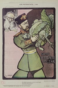 Czar Nicolau II e Tolstói, 1902